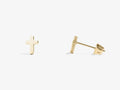 Cross Stud Earrings