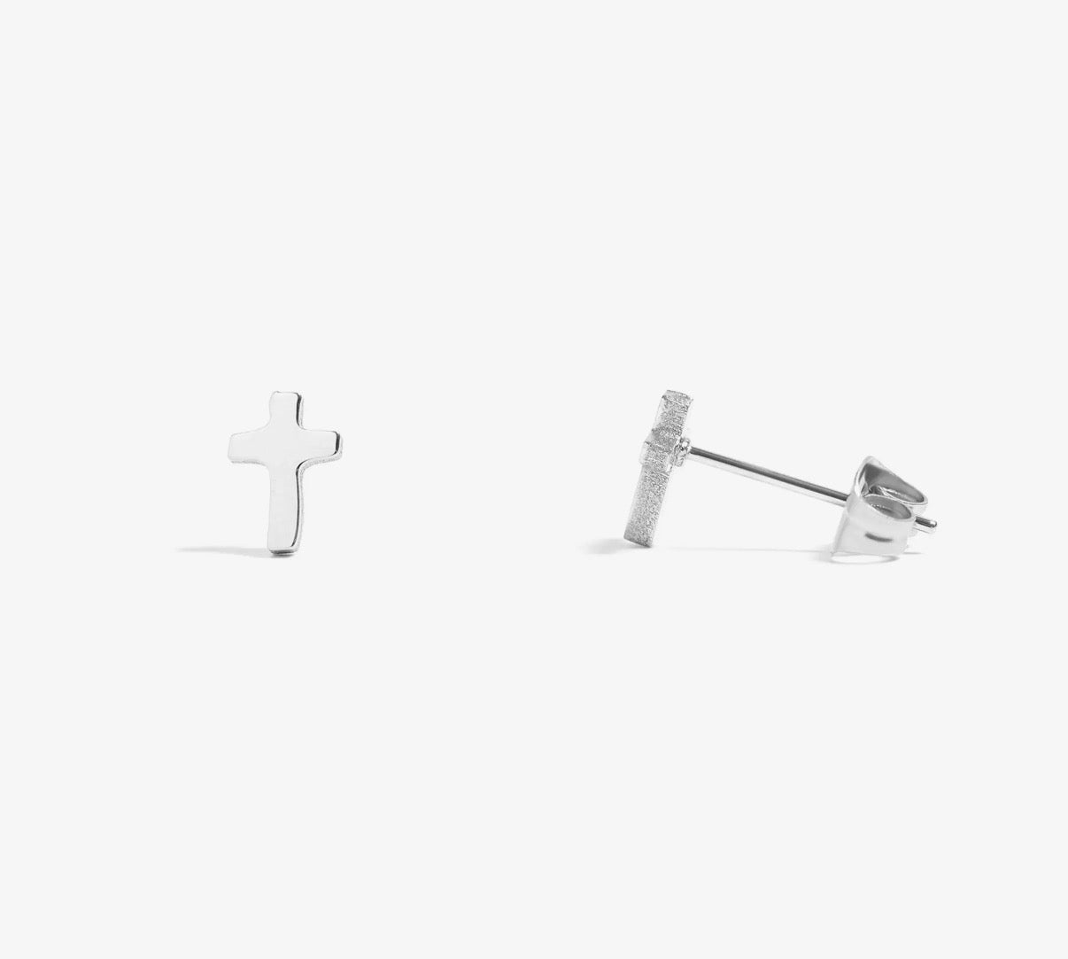 Cross Stud Earrings